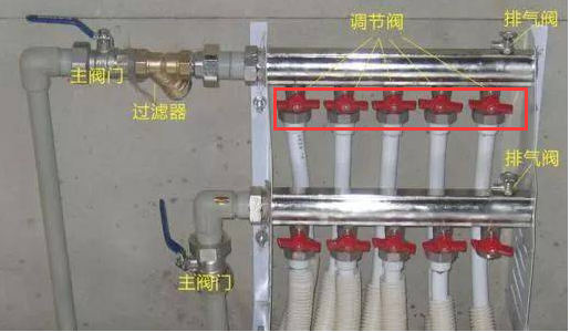 地源热泵地暖分集水器开关如何打开与关闭？